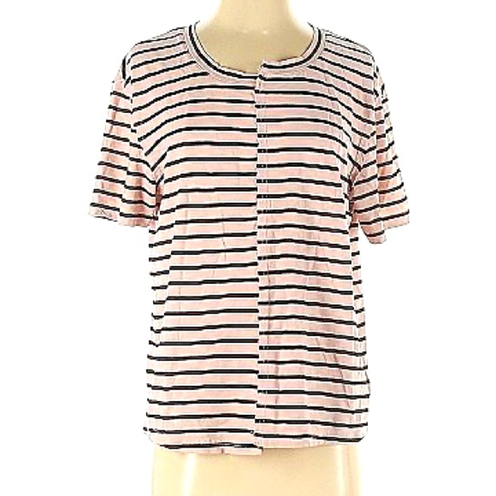 Splendid Milo Mineral Wash Striped Tee, Small